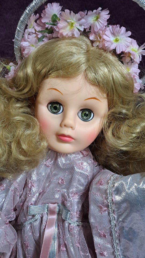 Ultra Light Up Angel Doll On Stand - 2