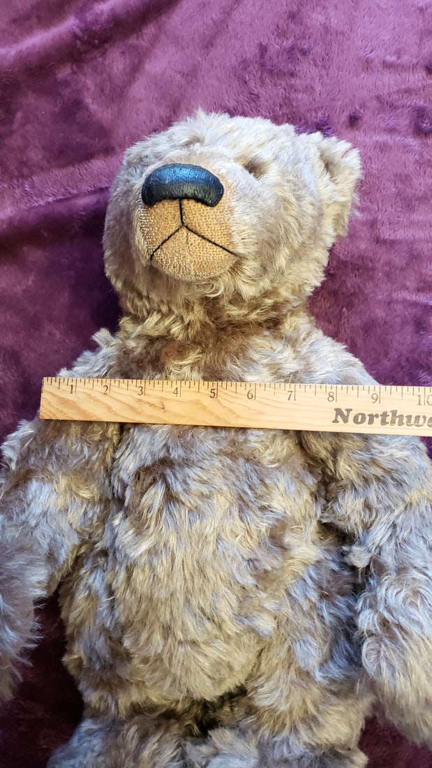 Jonston Beige Plush Teddy Bear With Black Nose, Approx. 18 In - 3