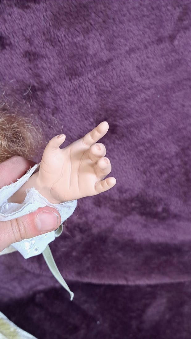 Gaby Rodeman Porcelain Doll With Mini Baby Doll - 6