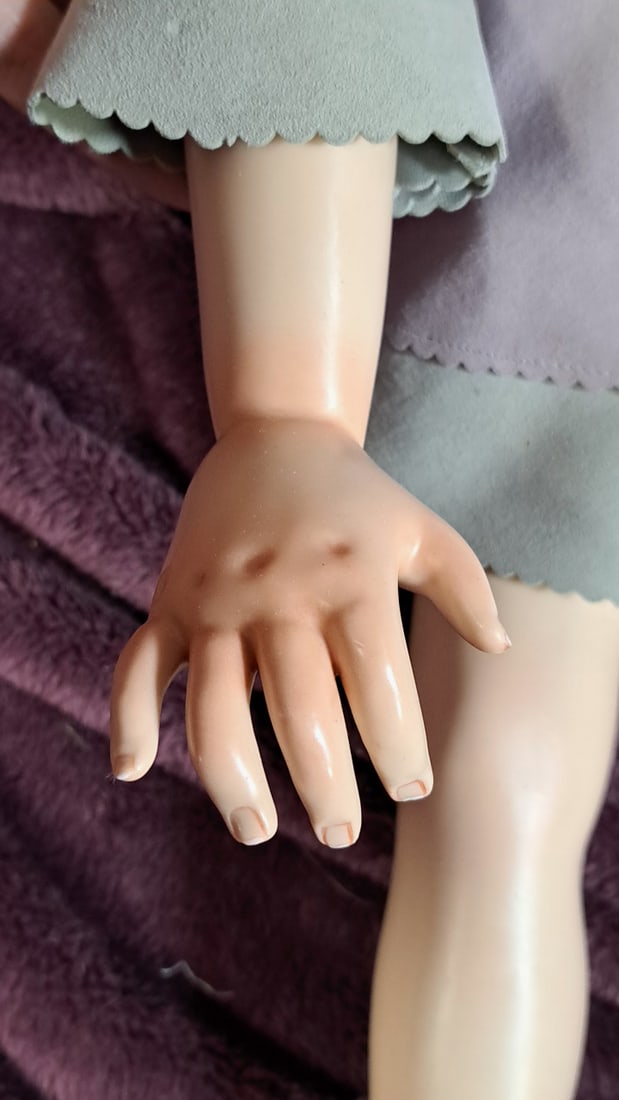 Krey Baby 2001 Wax On Porcelain Doll By Susan Krey - No. 7 Of 12 - 3