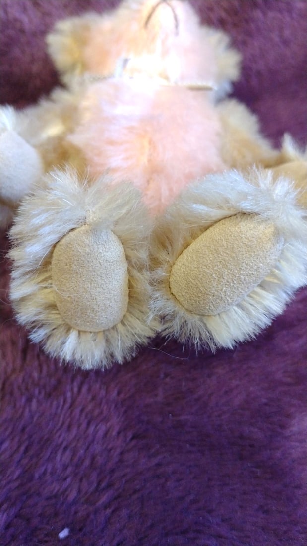 Jun Watanabe Mini Teddy Bear Plush 5 In Beige With Bow - 8