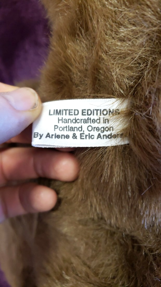 Lexington Plush Artist Bear By The Andersons Large - 4