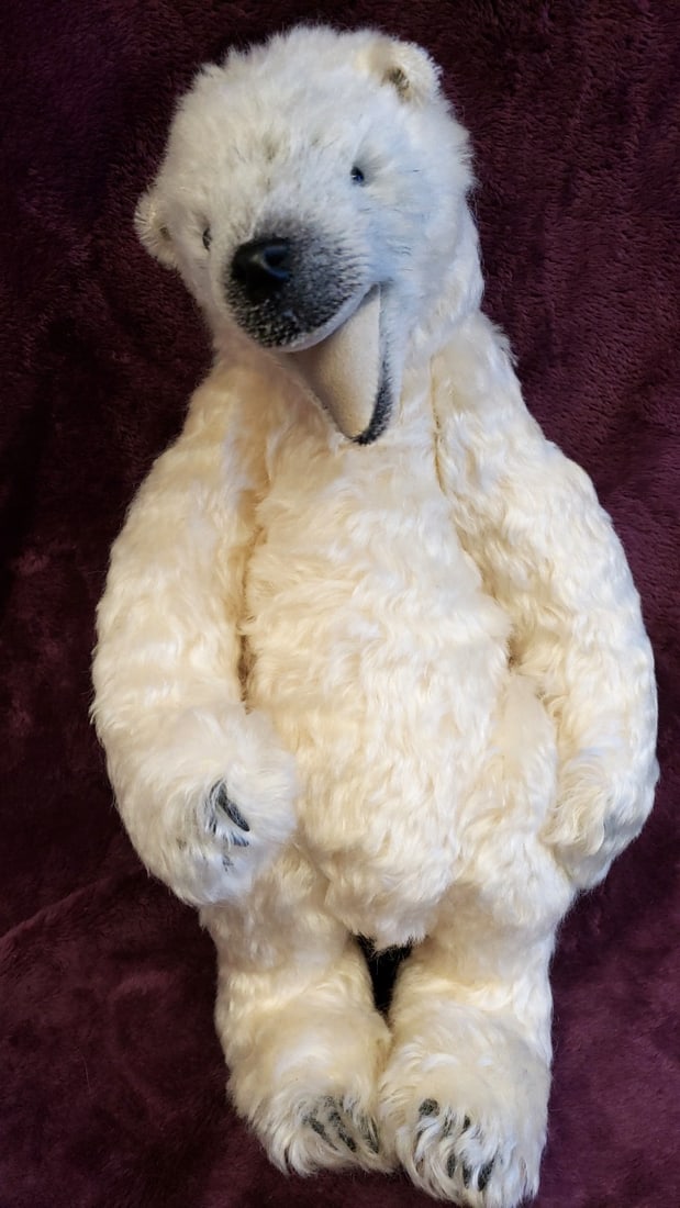 Candi Bears Artist Plush Polar Bear 1: 18x10x10 5 we have gained a lot of experience shipping dolls from our previous auction. We offer in-house shipping. The shipping price shown in the listing is the liveshipping service by