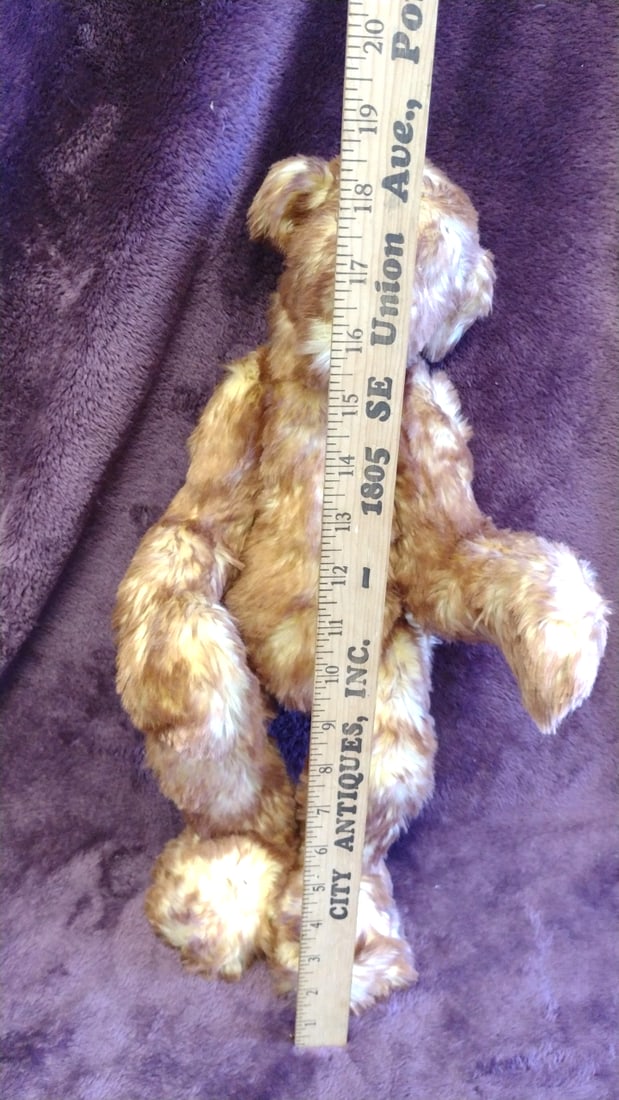 Clown 02 Golden Jointed Teddy Bear Plush, 20 In - 2