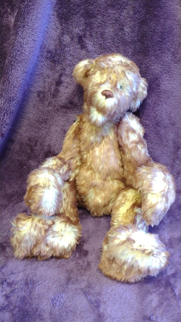 Clown 02 Golden Jointed Teddy Bear Plush, 20 In - 7
