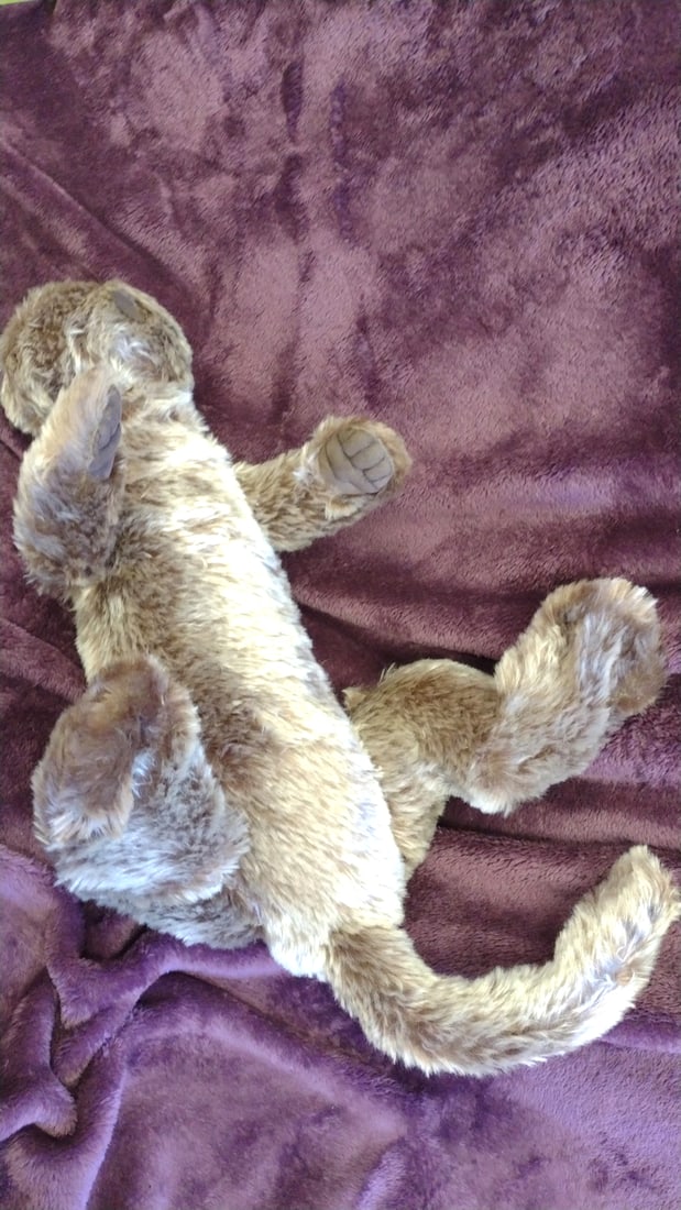 Unsigned Artist Plush Otter Articulated - 3