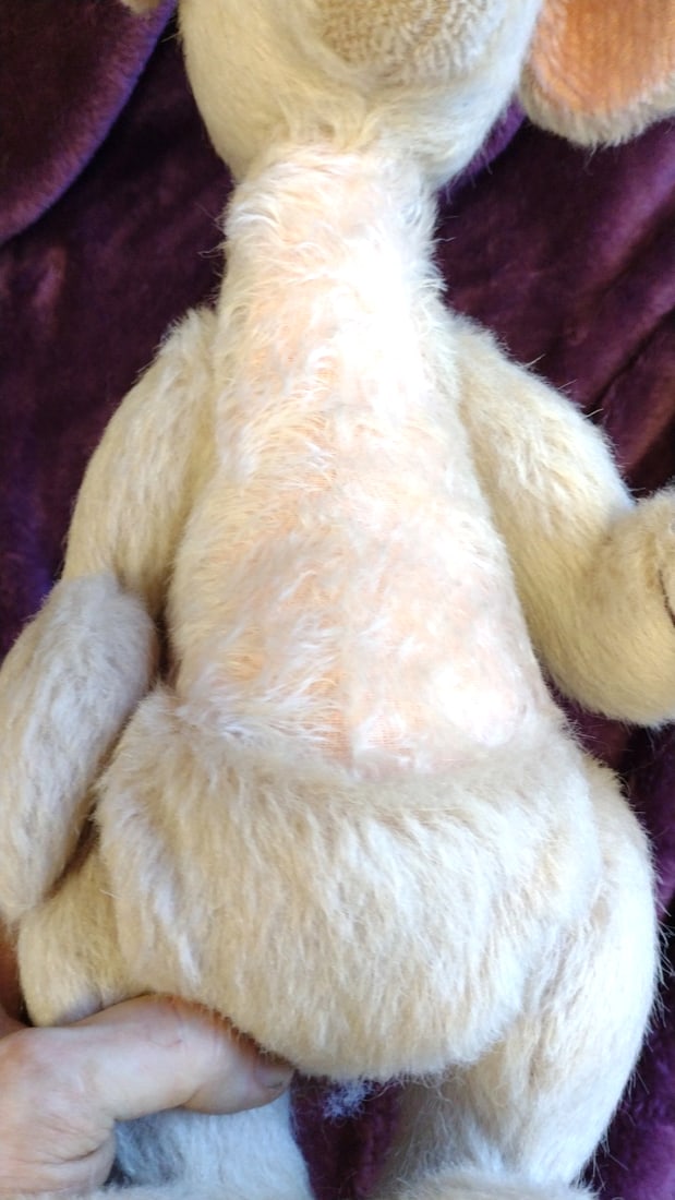 Pasha Bears Cream Plush Kangaroo Stuffed Animal With Floppy Ears Sharon Lederer - 3