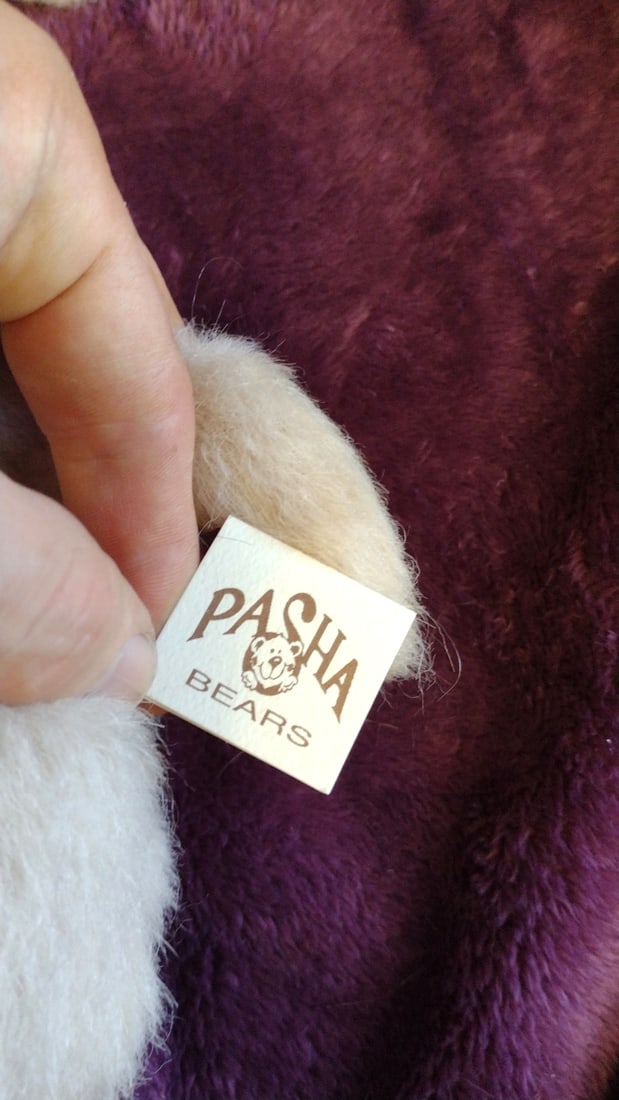 Pasha Bears Cream Plush Kangaroo Stuffed Animal With Floppy Ears Sharon Lederer - 5