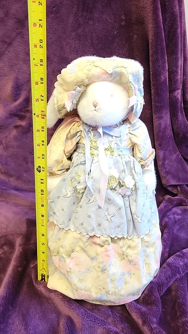 Bunnies By The Bay Mia Sparrow Plush Bunny Doll With Box And Tag - 7