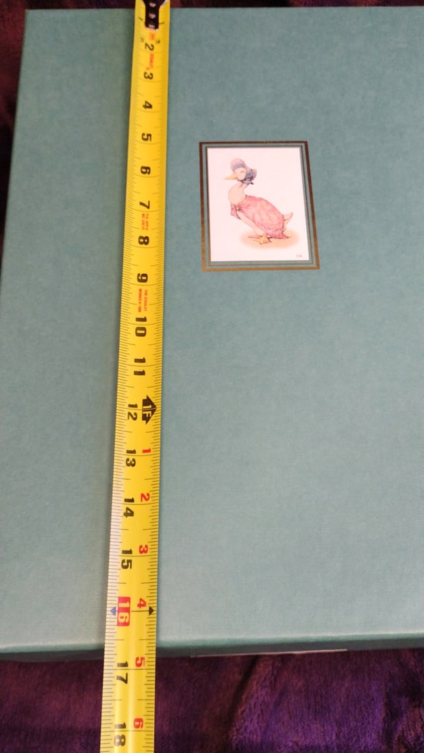 R. John Wright Dolls Beatrix Potter Jemima Puddle-duck Doll 0704/1500 With Box & Coa - 6
