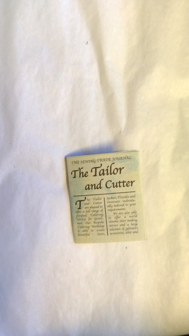 R. John Wright The Mouse Tailor And Cutter Mouse Figurine With Pink Thread Spool Box - 3