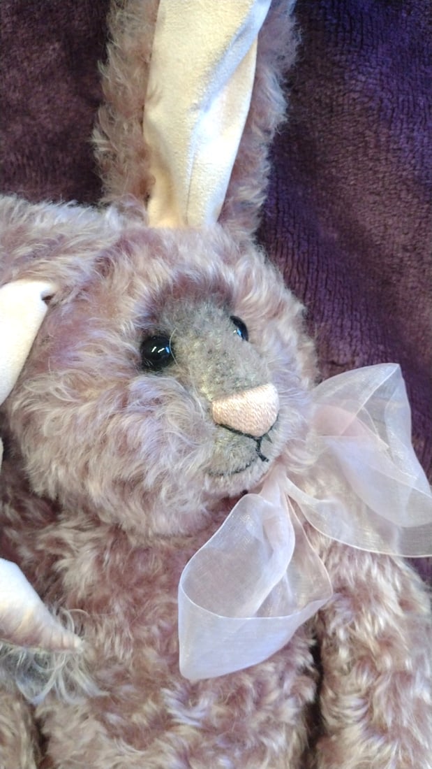 Artist Bunny Unsigned Articulated Purple - 2