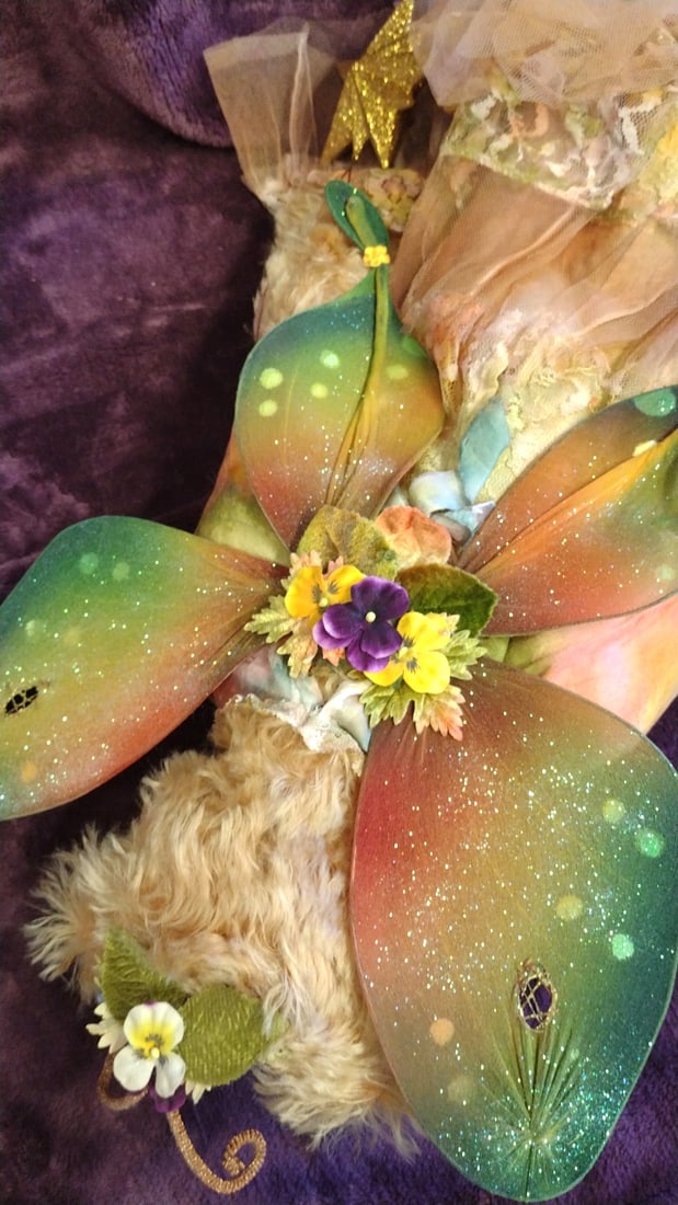 Artist Fairy Bear Exquisite Detail Unsigned - 5