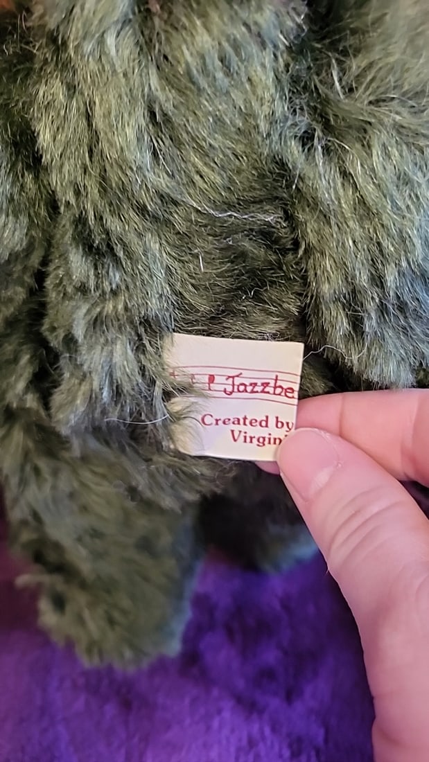 Artist Made Signed Jazzbears Created By Virginia Jasmar Deana Ellis Oz Plush Teddy Bears Flower C... - 4