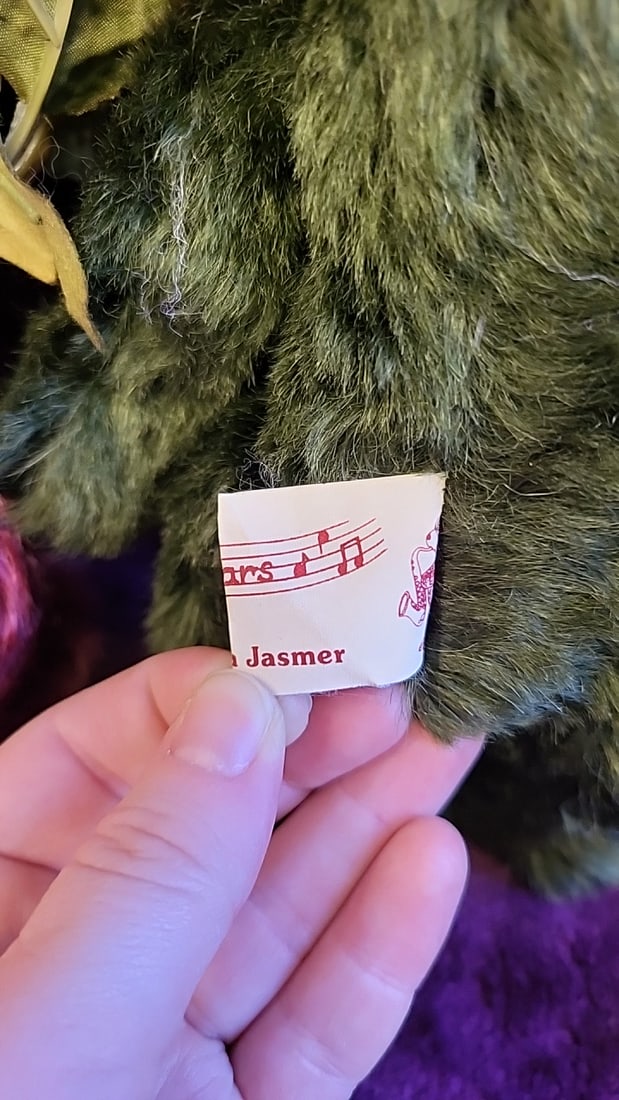 Artist Made Signed Jazzbears Created By Virginia Jasmar Deana Ellis Oz Plush Teddy Bears Flower C... - 5