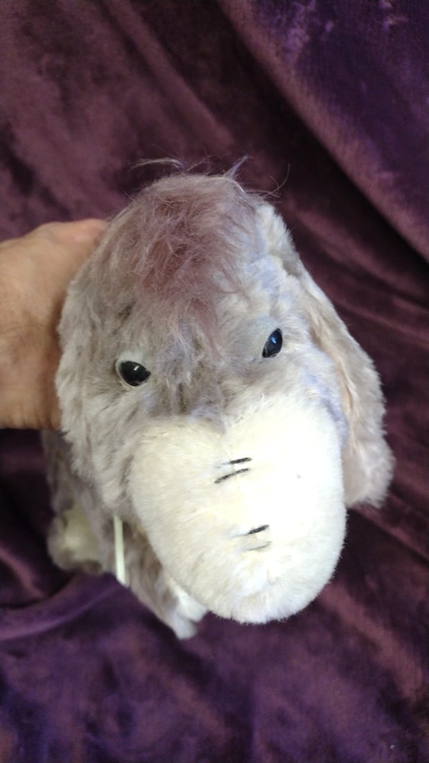 Pasha Bears Eeyore 17 Mohair Donkey Plush Glass Eyes Poly-pellet Filled - 2