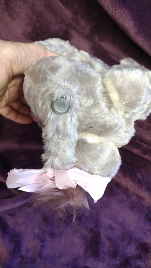 Pasha Bears Eeyore 17 Mohair Donkey Plush Glass Eyes Poly-pellet Filled - 6
