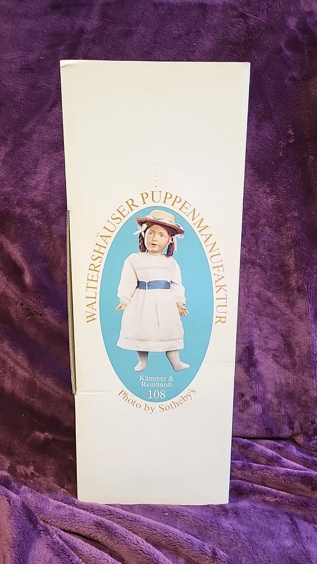 Waltershuser Puppenmanufaktur Kmmer & Reinhardt 108 Doll With Teddy Bear - 4
