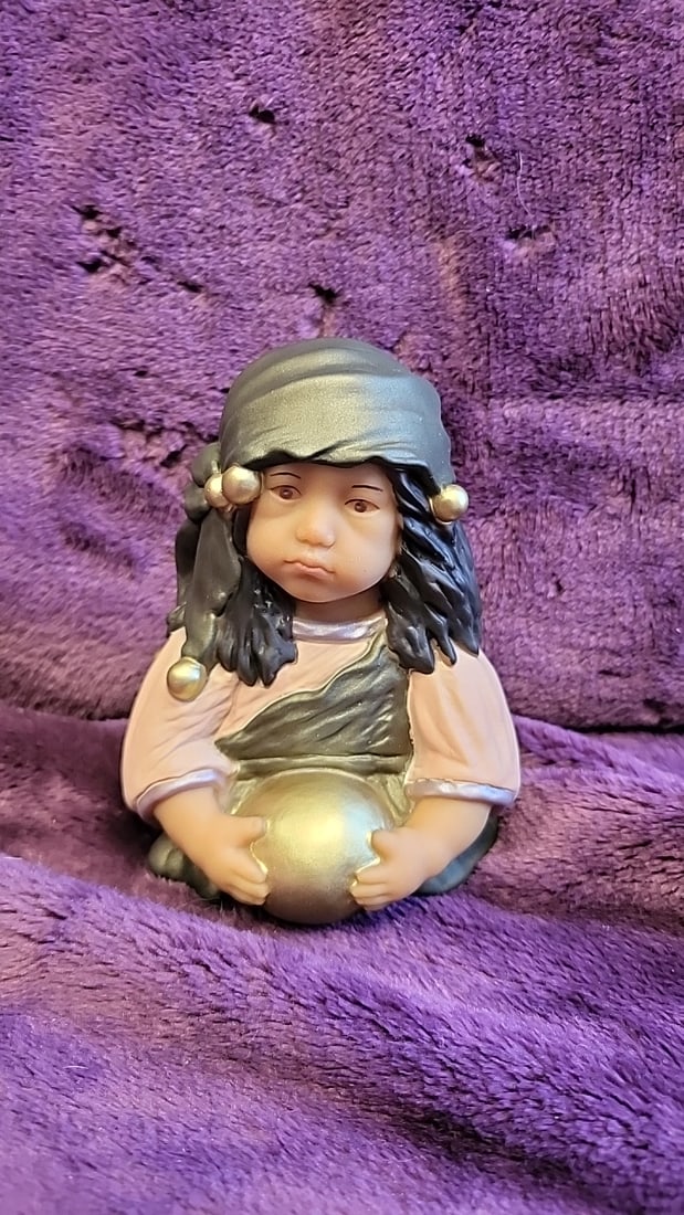Annette Himstedt Club Gifts Sita Figurine & Baby Ornament With Boxes Certificate - 2