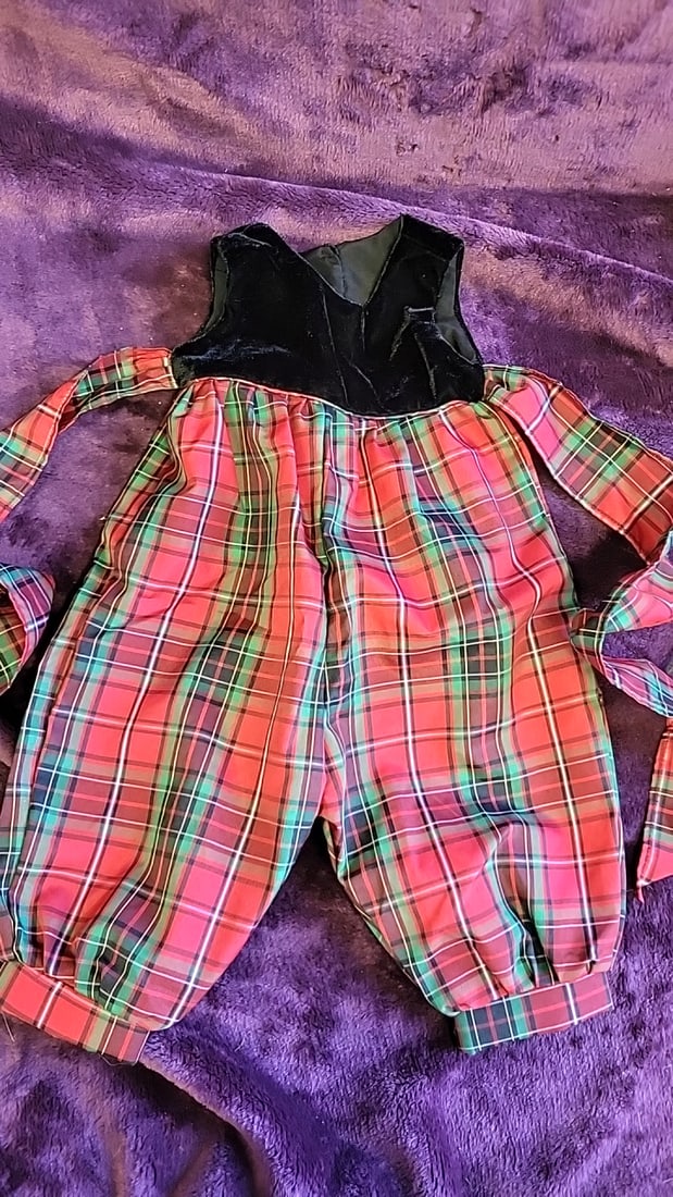 Assorted Collection Doll Clothing Lot Dresses Plaid Romper Shoes Kitty Fisher Annette Himstedt - 4