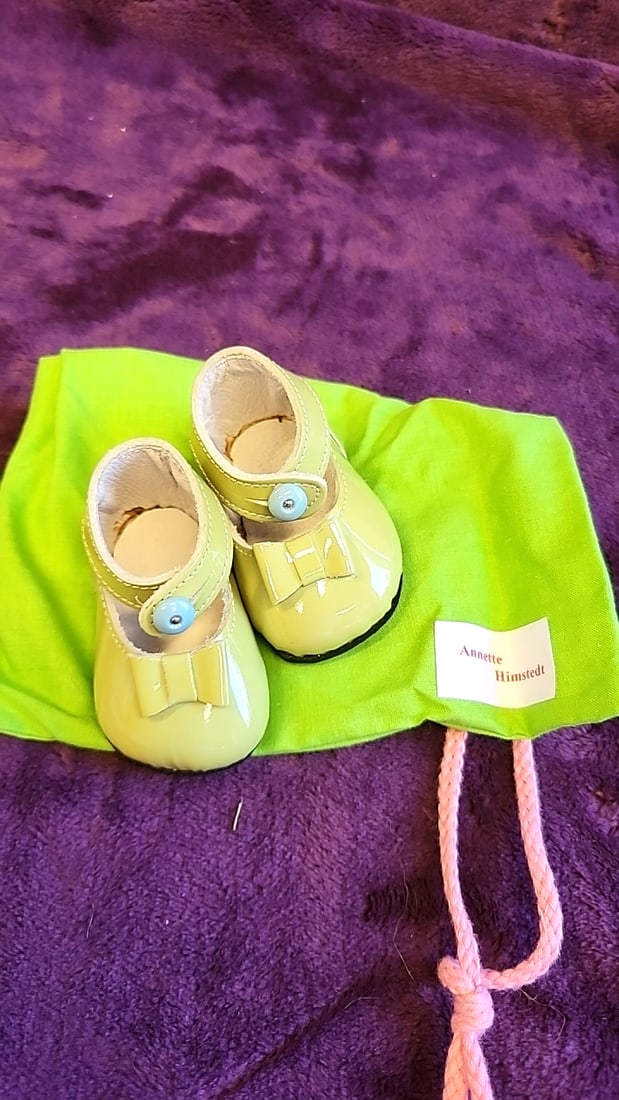 Assorted Collection Doll Clothing Lot Dresses Plaid Romper Shoes Kitty Fisher Annette Himstedt - 6