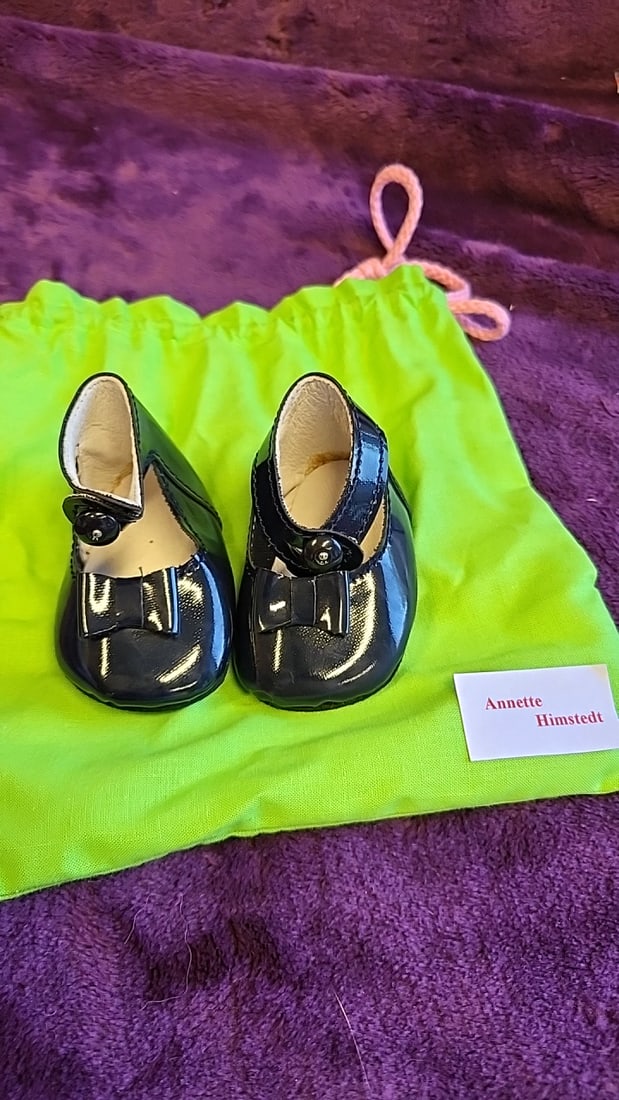 Assorted Collection Doll Clothing Lot Dresses Plaid Romper Shoes Kitty Fisher Annette Himstedt - 7