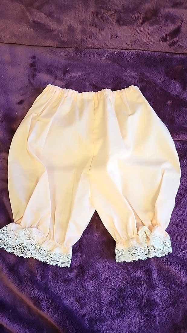 Annette Himstedt Doll Outfit Pink Gingham Dress Bloomers Black Maryjane Shoes - 6