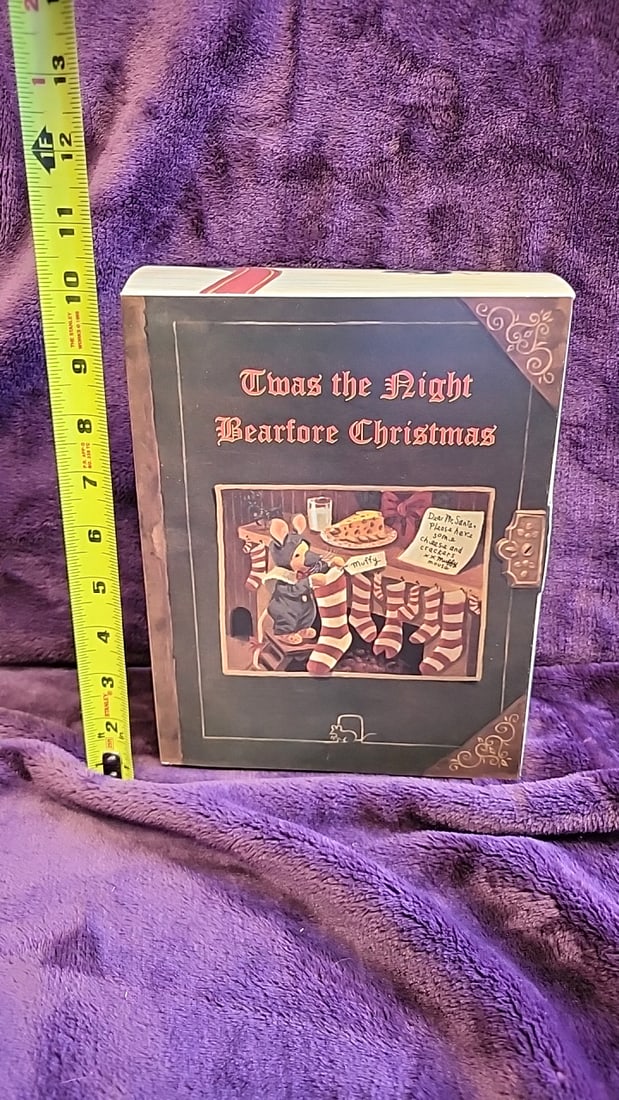 1995 North American Bear Co. Muffy Mouse Vanderbear Twas The Night Bearfore Christmas Plush 1995 - 7