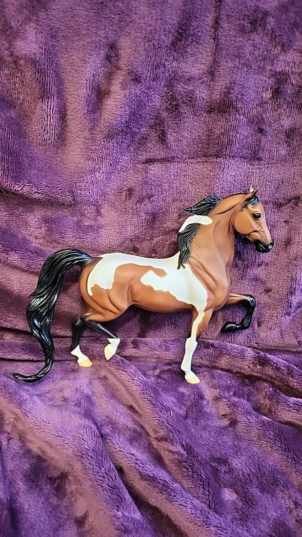 Breyer Model Horse Lot Of 5 With Fjord Pony, Pinto, And Black Stallion Figures - 8
