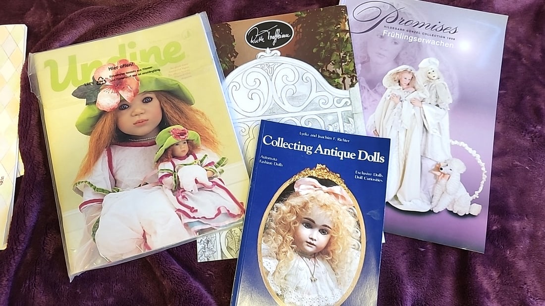 Ruth Treffeisen Hildegard Gnzel Linda Murray Doll Catalogs & Ephemera Lot 1998-2012 - 7