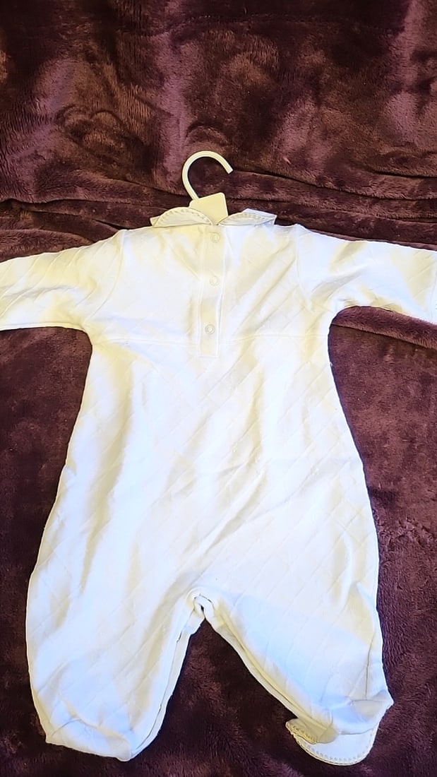 Infant Clothing Lot: Garanimals 24m Top, Newborn Outfits, Goldbug Socks & First Steps Shoes - 2