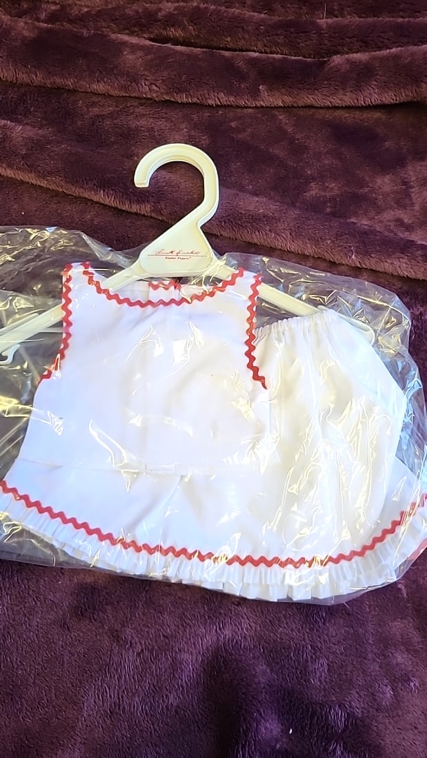 Annette Himstedt Doll Clothing Lot, Dresses Outfits Socks - 7