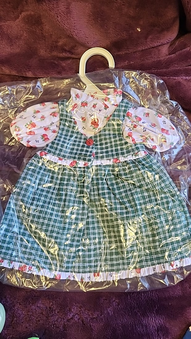 Annette Himstedt Doll Clothing Lot Dresses Shoes Socks Undergarments - 3
