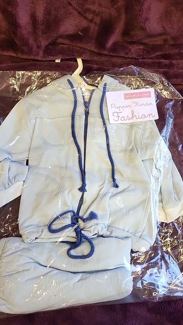 Annette Himstedt Puppen Kinder Fashion Doll Clothing Lot Dresses Jacket Hoodie - 2