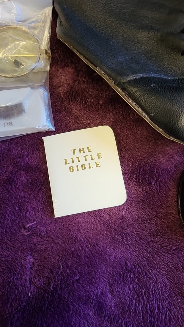 Reproduction Doll Accessory Lot, Bearwear Paws, Shoes, Hat, Mini Bible, Purses - 2