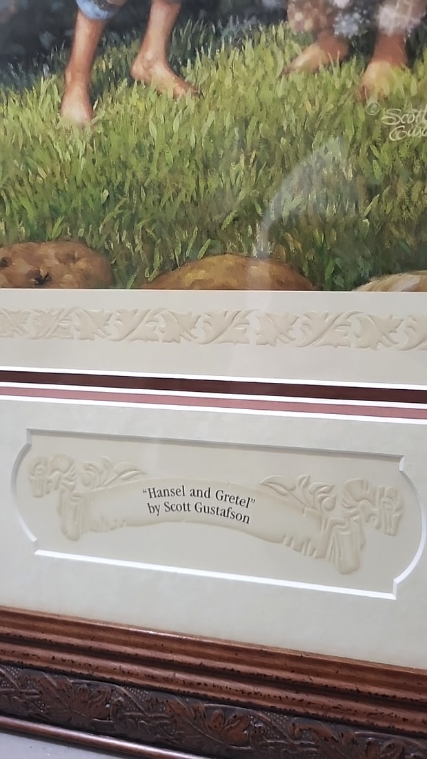 Scott Gustafson Hansel And Gretel Greenwich Workshop Signed Numbered Framed Print - 3