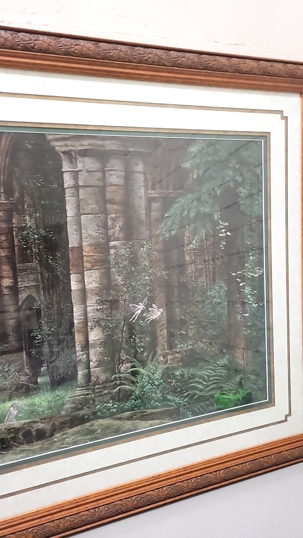 James C. Christensen Framed Fantasy Fairy Queen Mab In The Ruins Art Print - 3