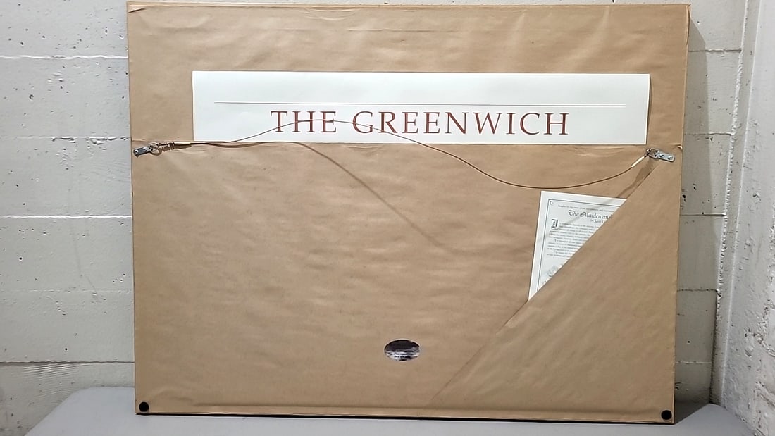 The Greenwich Workshop The Maiden And The Unicorn Scott Gustafson Framed Art Print 2000 - 3