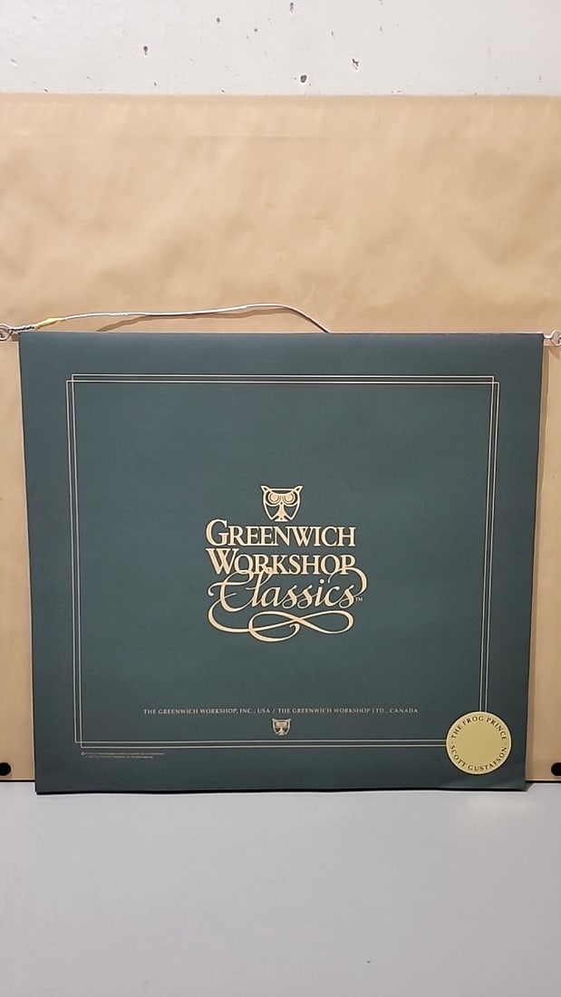 Greenwich Workshop Classics Scott Gustafson The Frog Prince Signed Framed Print - 4