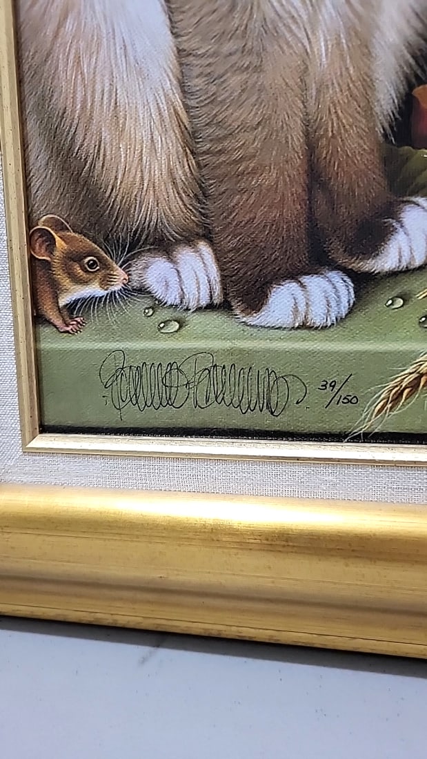Braldt Bralds Boucat Signed Numbered Framed Limited Edition Print 39/150 Coa - 2