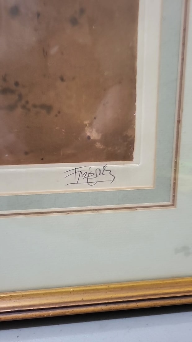 Johnny Friedlander Signed Limited Edition Abstract Print Framed - 2