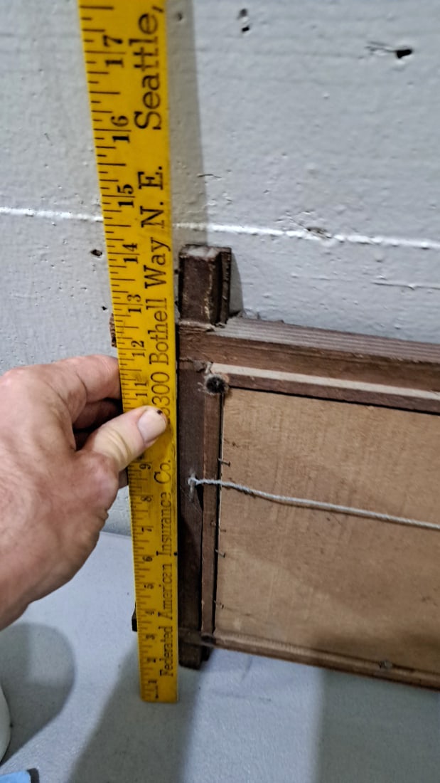 Victorian Punch Paper Motto Sampler "god Bless Our Home" Crossbar Frame - 9