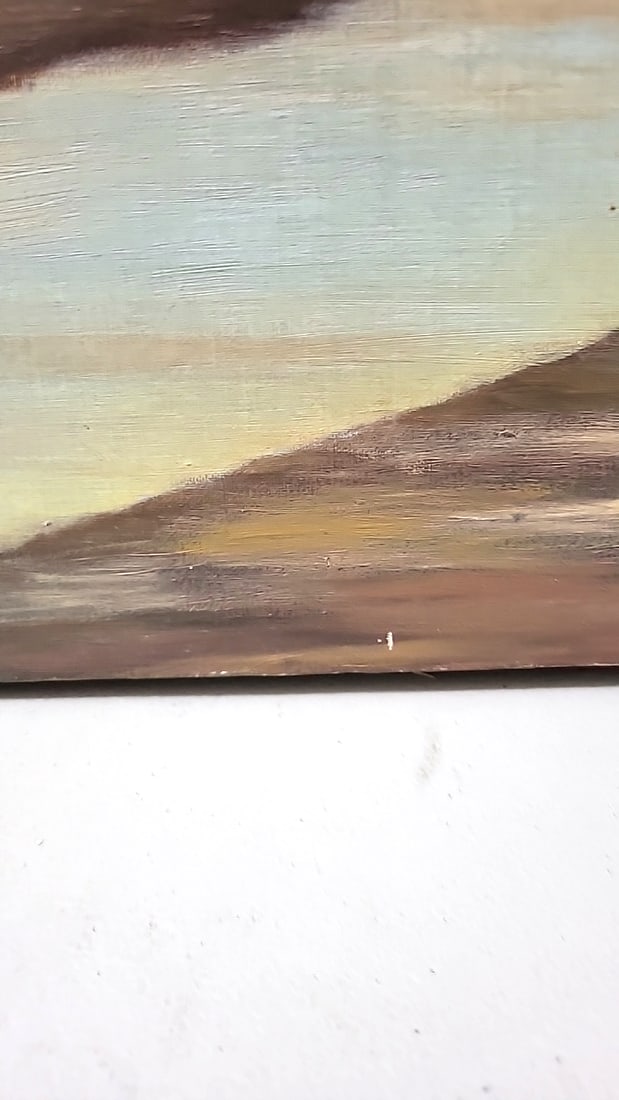 Maud Carlyon 19th Century Oil Painting On Canvas, Desert Horseman And Fallen Figures Landscape - 2