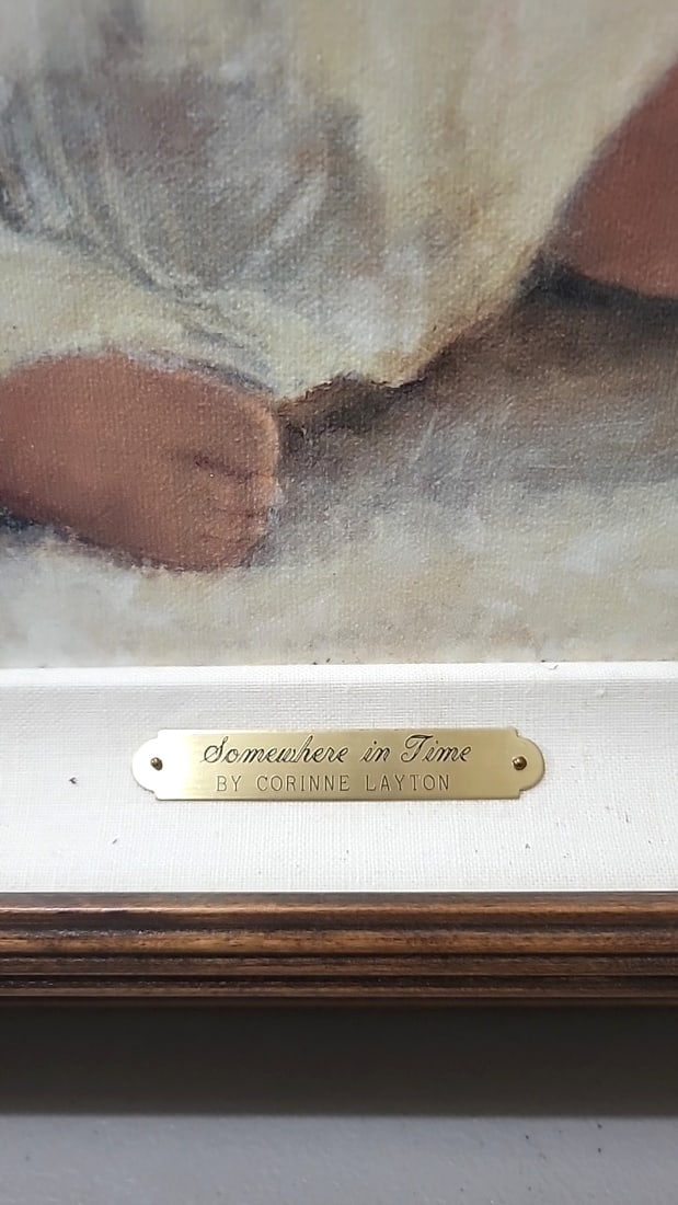 Corinne Layton Somewhere In Time Framed Limited Edition Print Victorian Doll Art - 6
