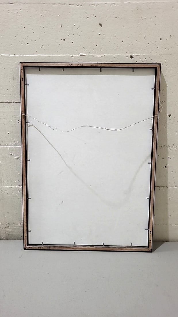 Niki Lonski Black And White Abstract Architectural Framed Print, Signed - 5