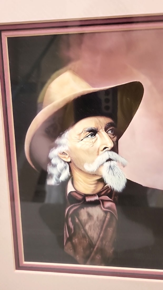 L.L. Saunders "buffalo Bill Cody" Framed Portrait Print - 3