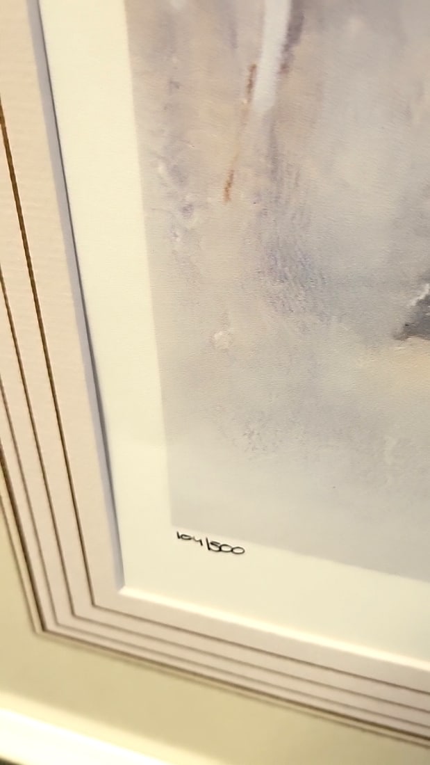 Willem Haenraets Framed Cafe Scene Limited Edition Print 134/1500 - 4
