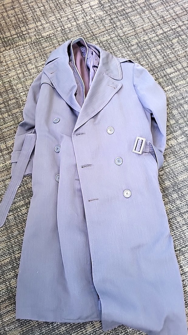 Vintage dress blue uniform and coat Weintraub Brothers - 10