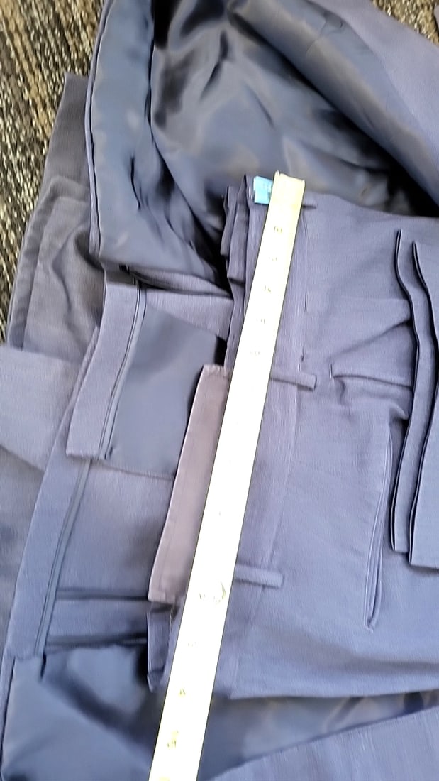 Vintage dress blue uniform and coat Weintraub Brothers - 13