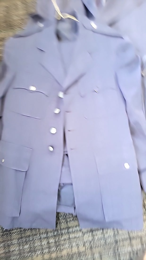 Vintage dress blue uniform and coat Weintraub Brothers - 2